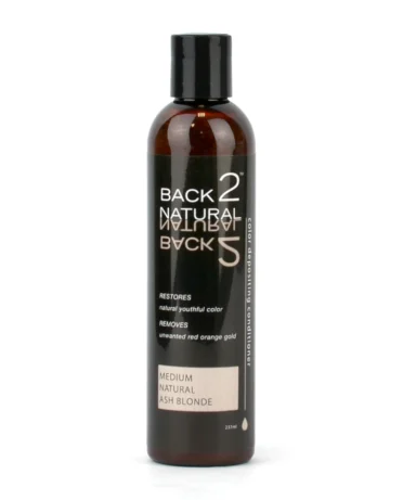B2N Odżywka koloryzująca Medium Natural Ash Blonde 237ml - obrazek 1