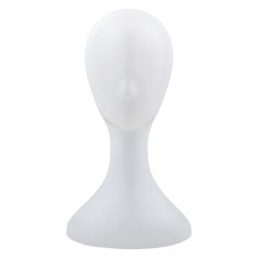 Głowa plastikowa biała - obrazek 1
